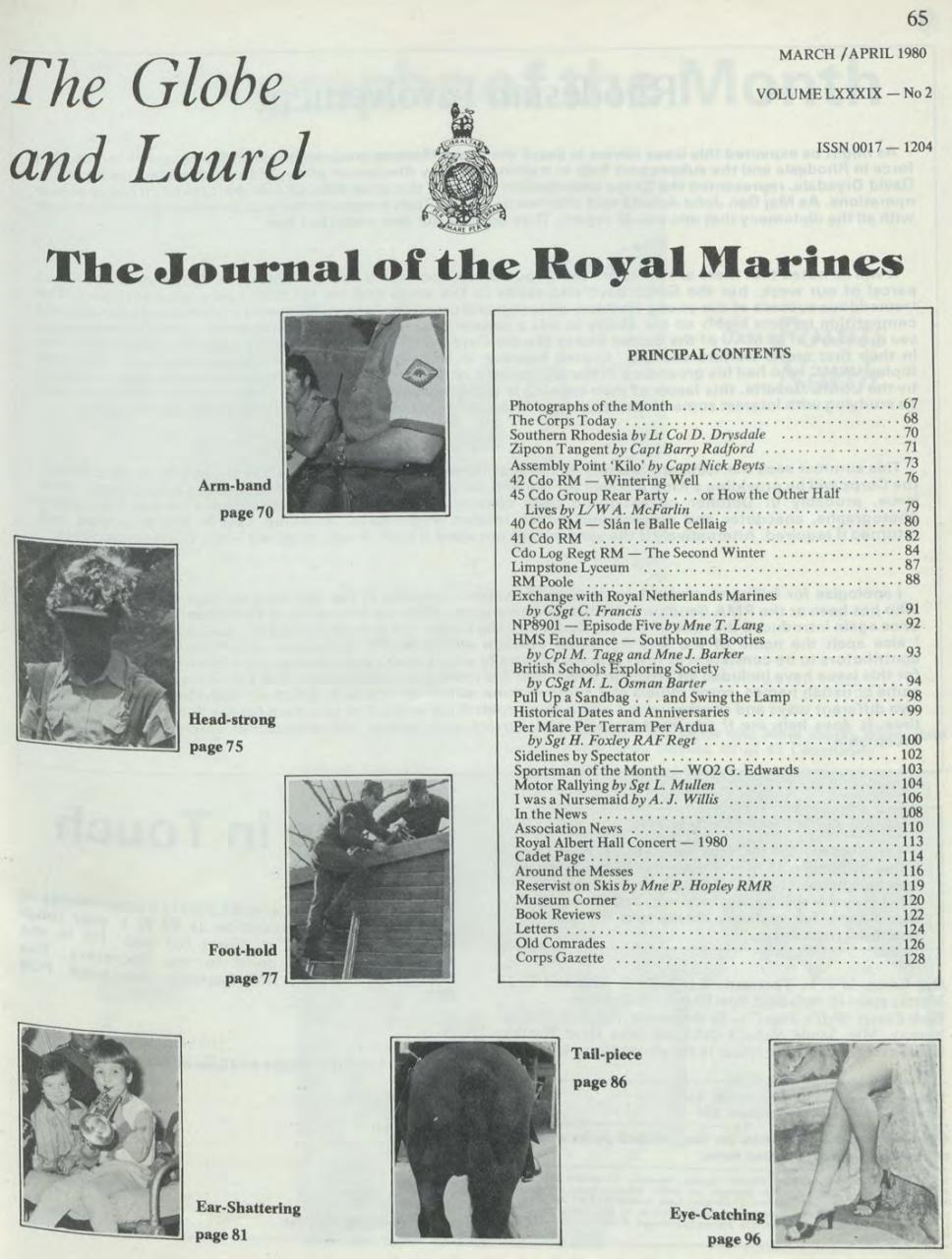 Globe & Laurel Preview Pages