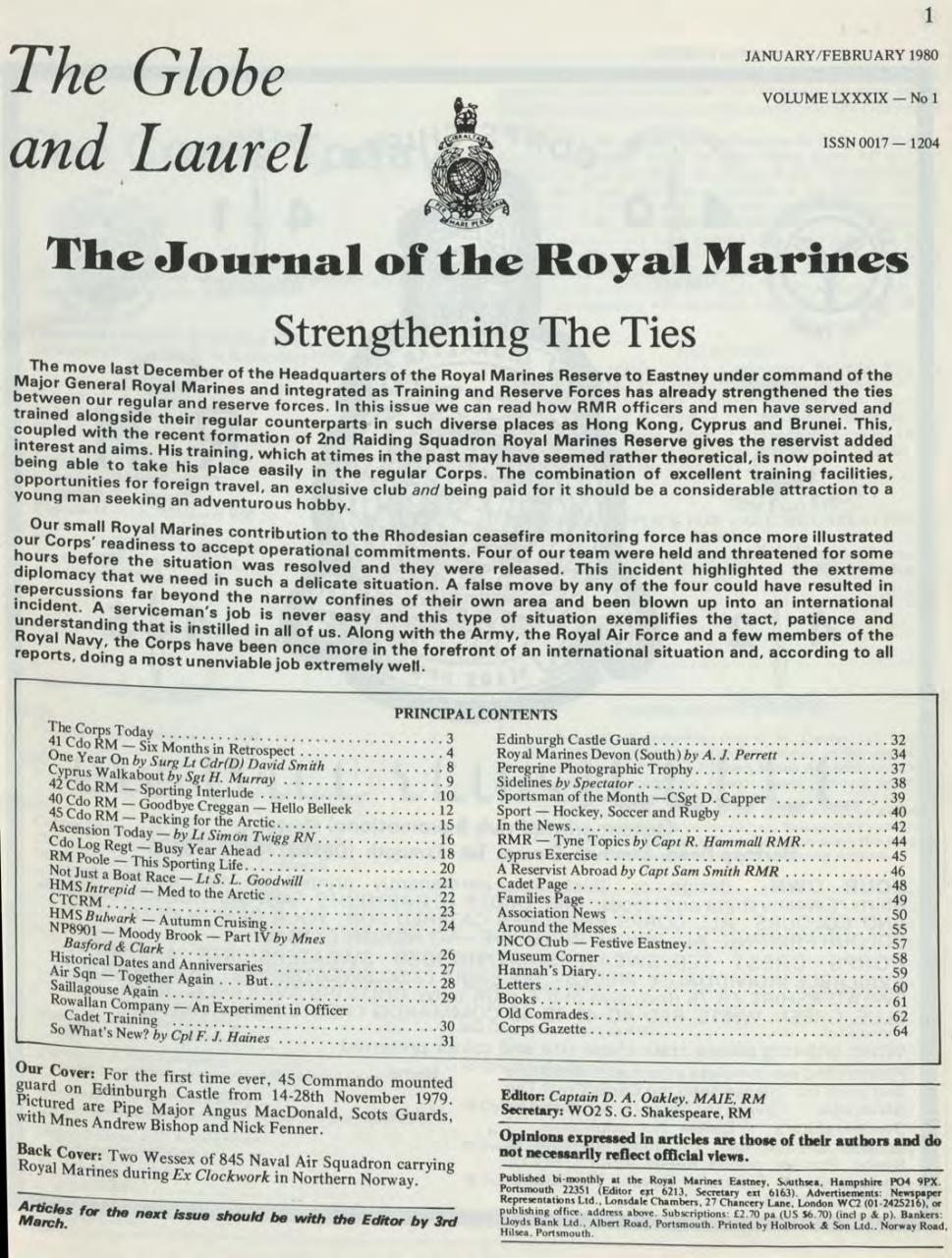 Globe & Laurel Preview Pages