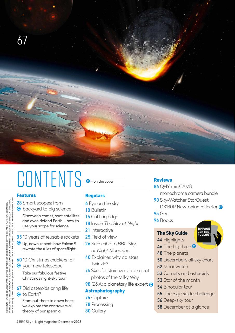 BBC Sky at Night Magazine Preview Pages