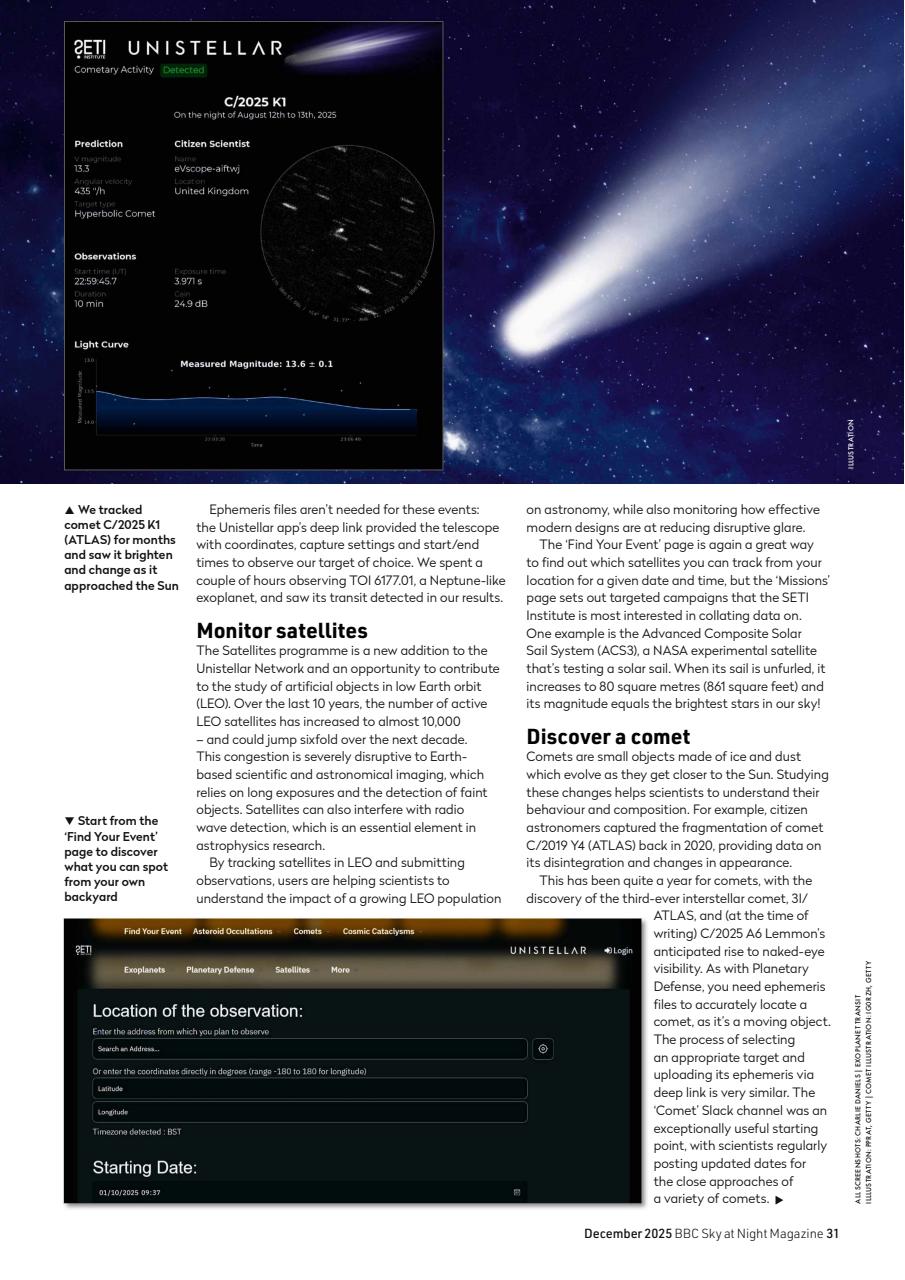 BBC Sky at Night Magazine Preview Pages