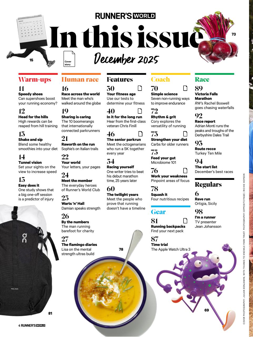 Runner's World Preview Pages