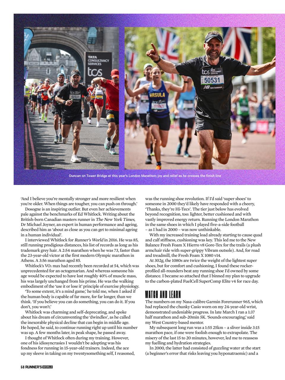 Runner's World Preview Pages