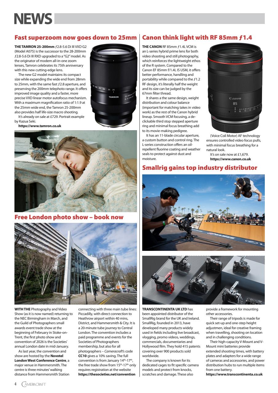 f2 Cameracraft Preview Pages