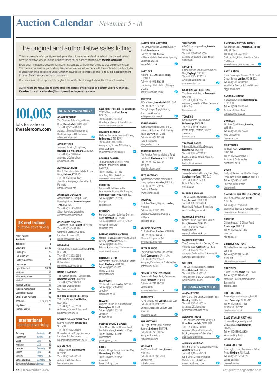 Antiques Trade Gazette Preview Pages