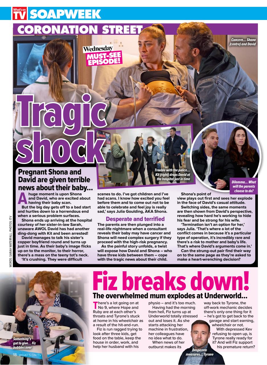 What's on TV Preview Pages