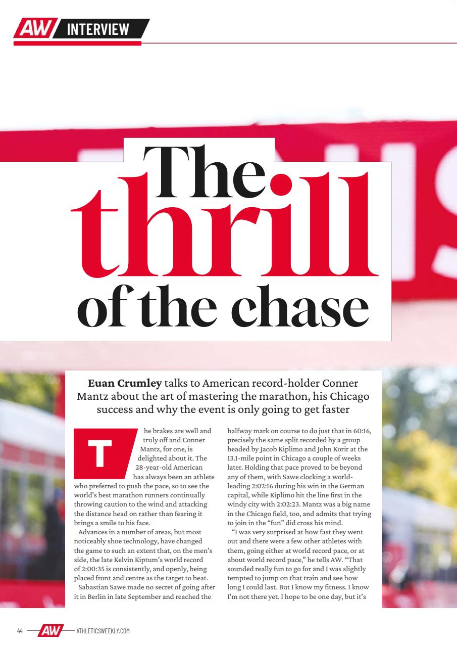 AW – Athletics Weekly Magazine Preview Pages