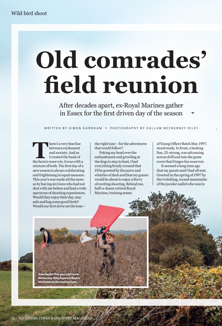 Shooting Times & Country Preview Pages