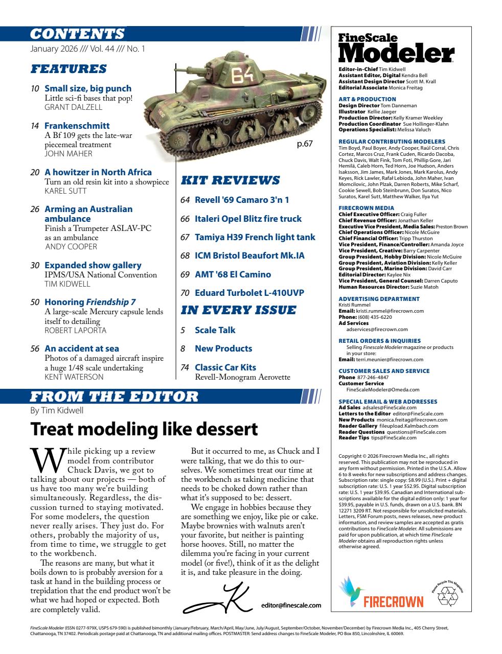 FineScale Modeler Preview Pages