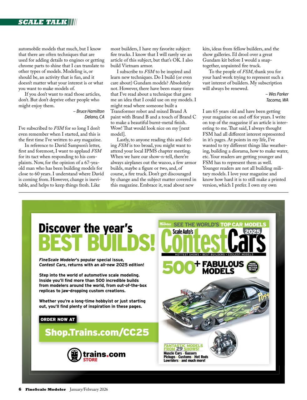 FineScale Modeler Preview Pages