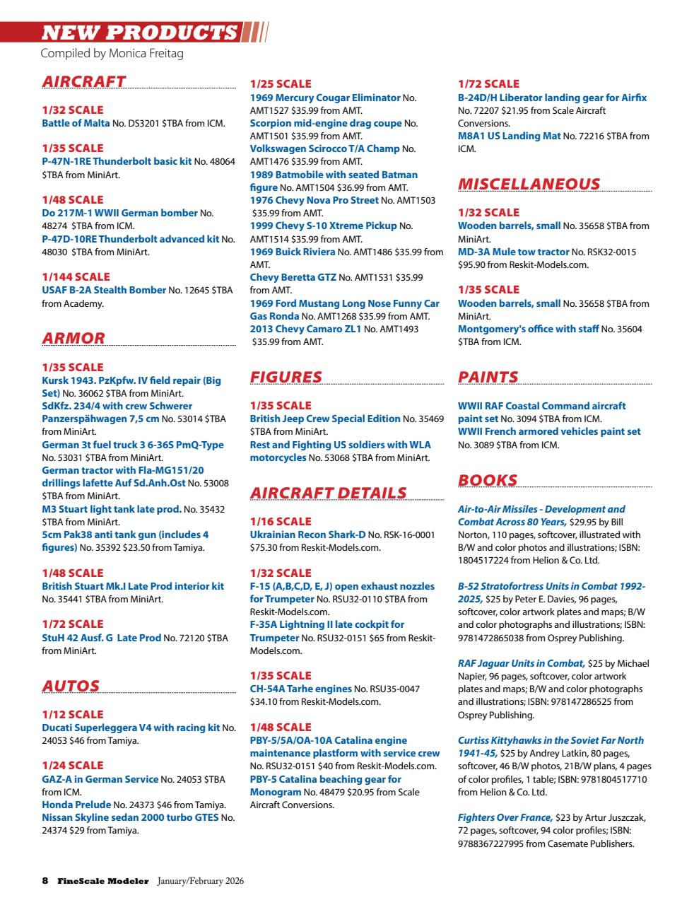 FineScale Modeler Preview Pages