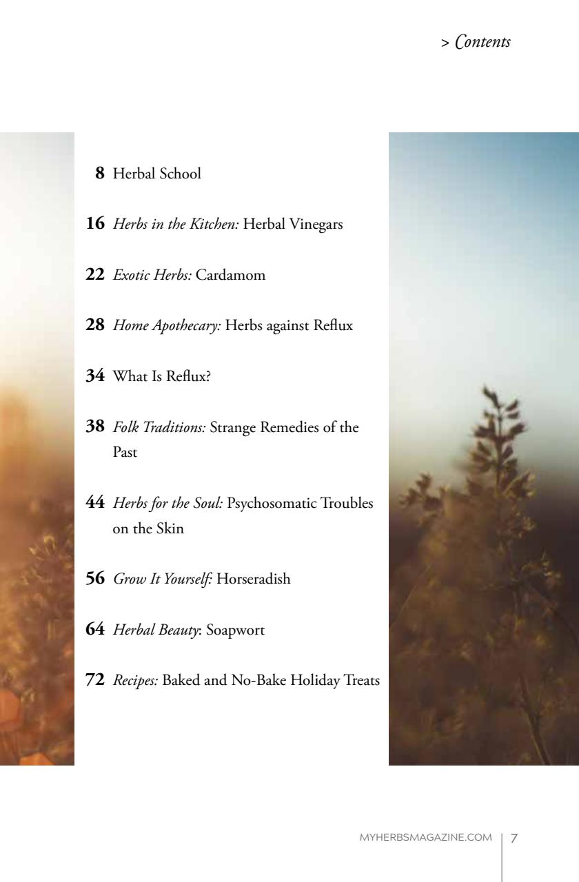 My Herbs Magazine Preview Pages
