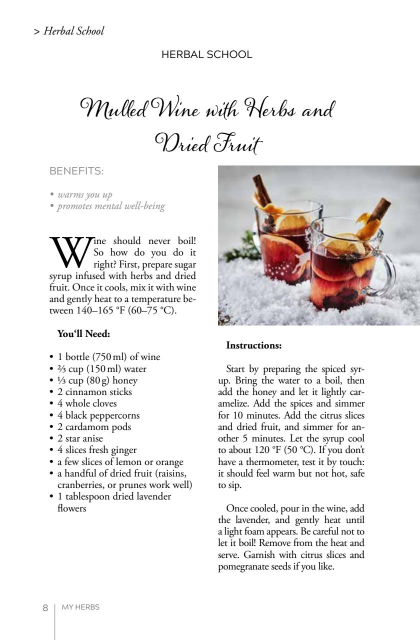 My Herbs Magazine Preview Pages