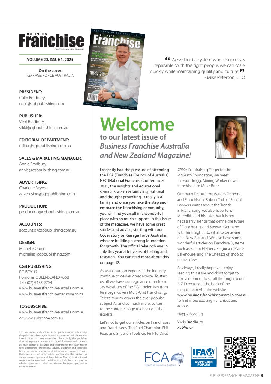 Business Franchise Australia&NZ Preview Pages