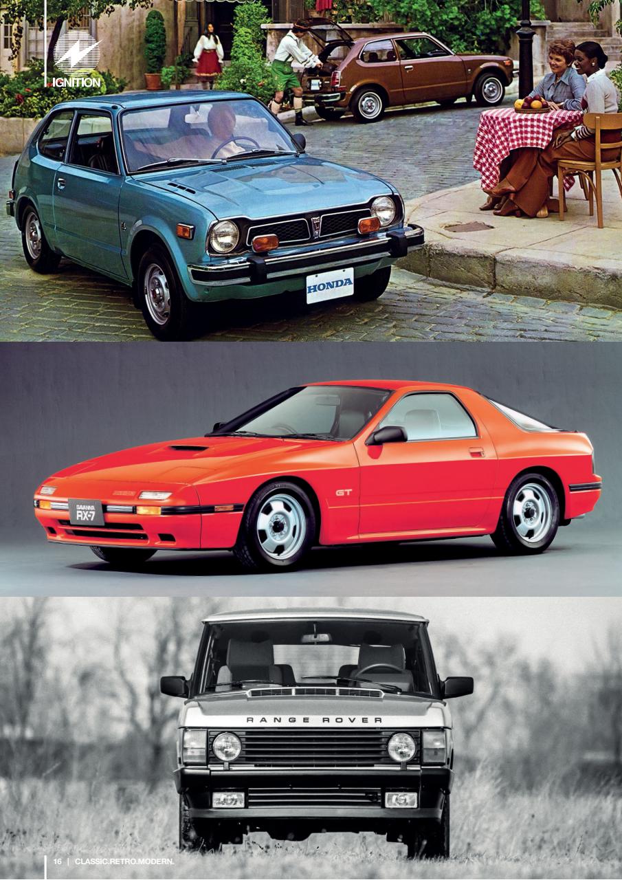 Classic Retro Modern Magazine Preview Pages