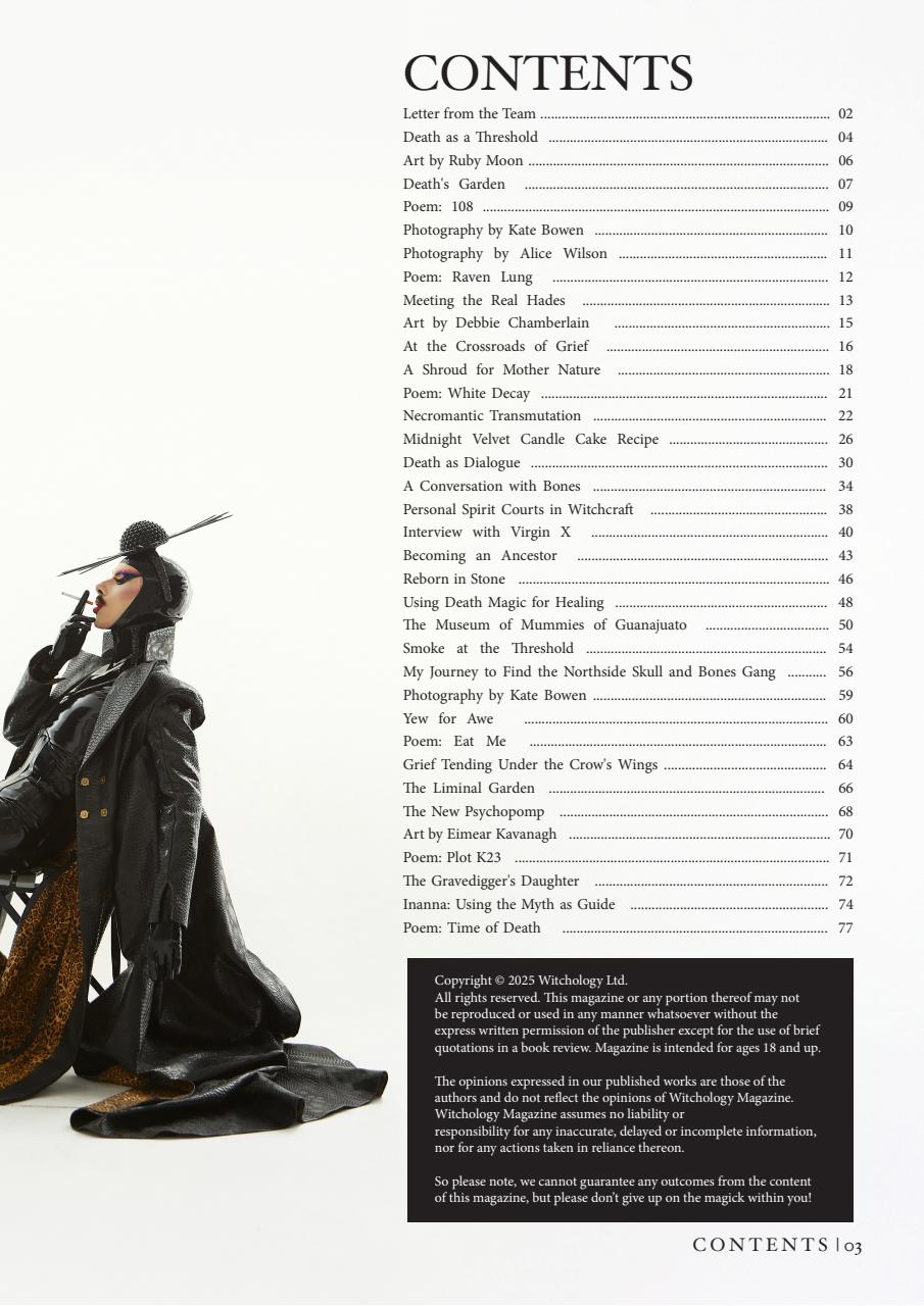 Witchology Magazine Preview Pages