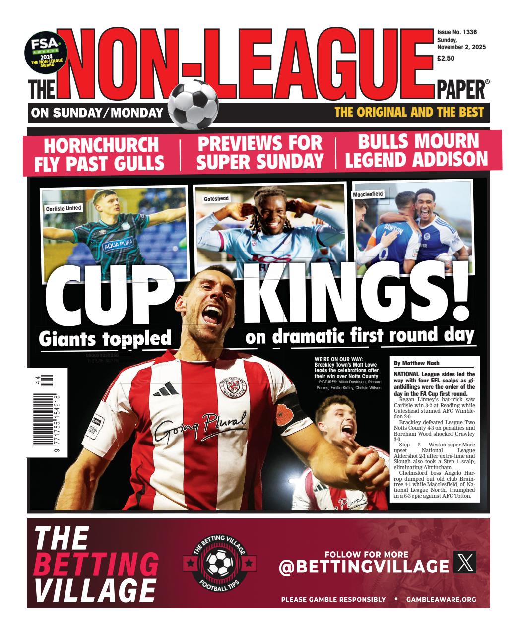 The Non-League Football Paper Preview Pages