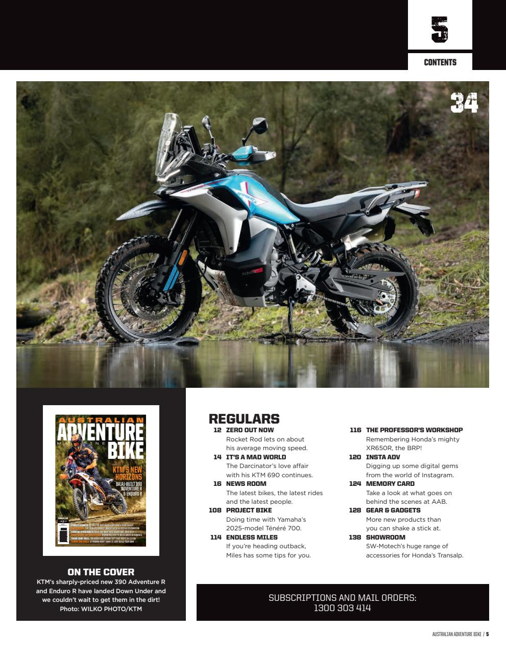 Australian Adventure Bike Preview Pages