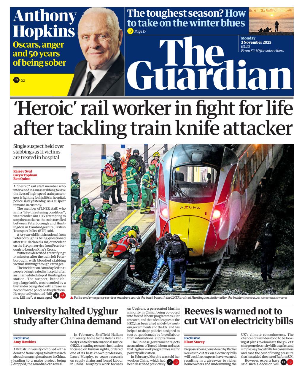 The Guardian Newspaper Preview Pages