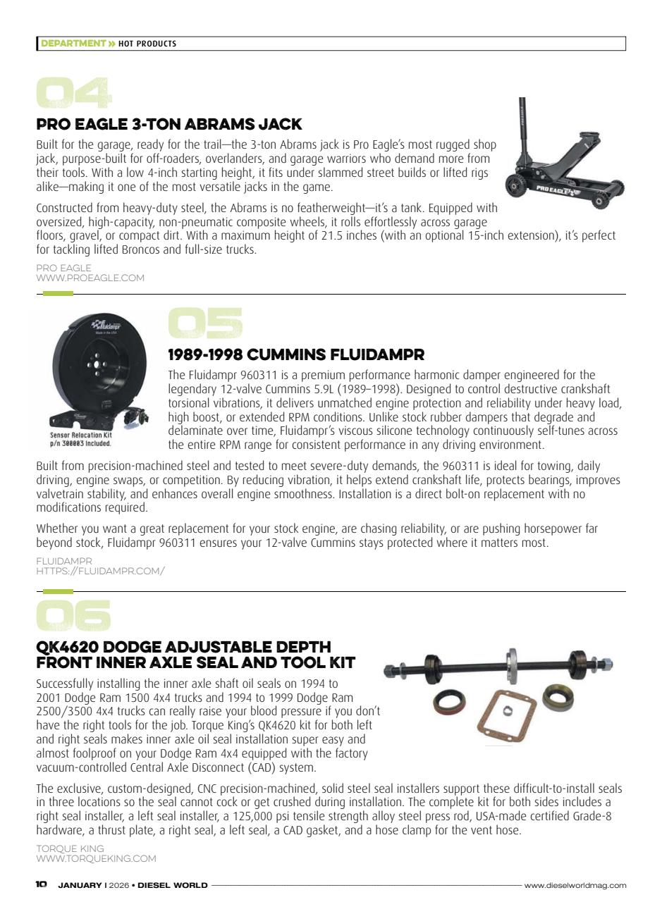 Diesel World Preview Pages