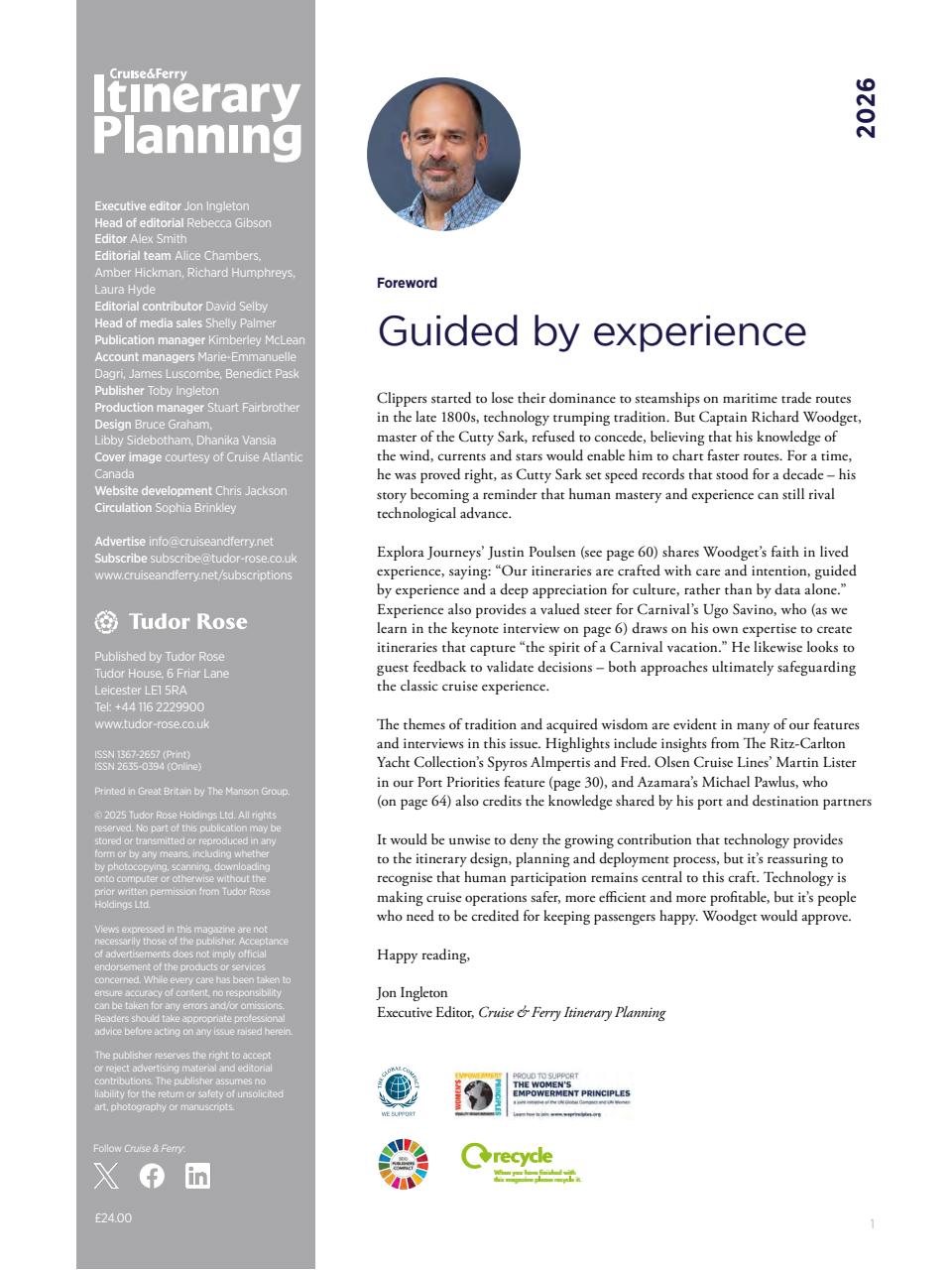 Cruise & Ferry Preview Pages