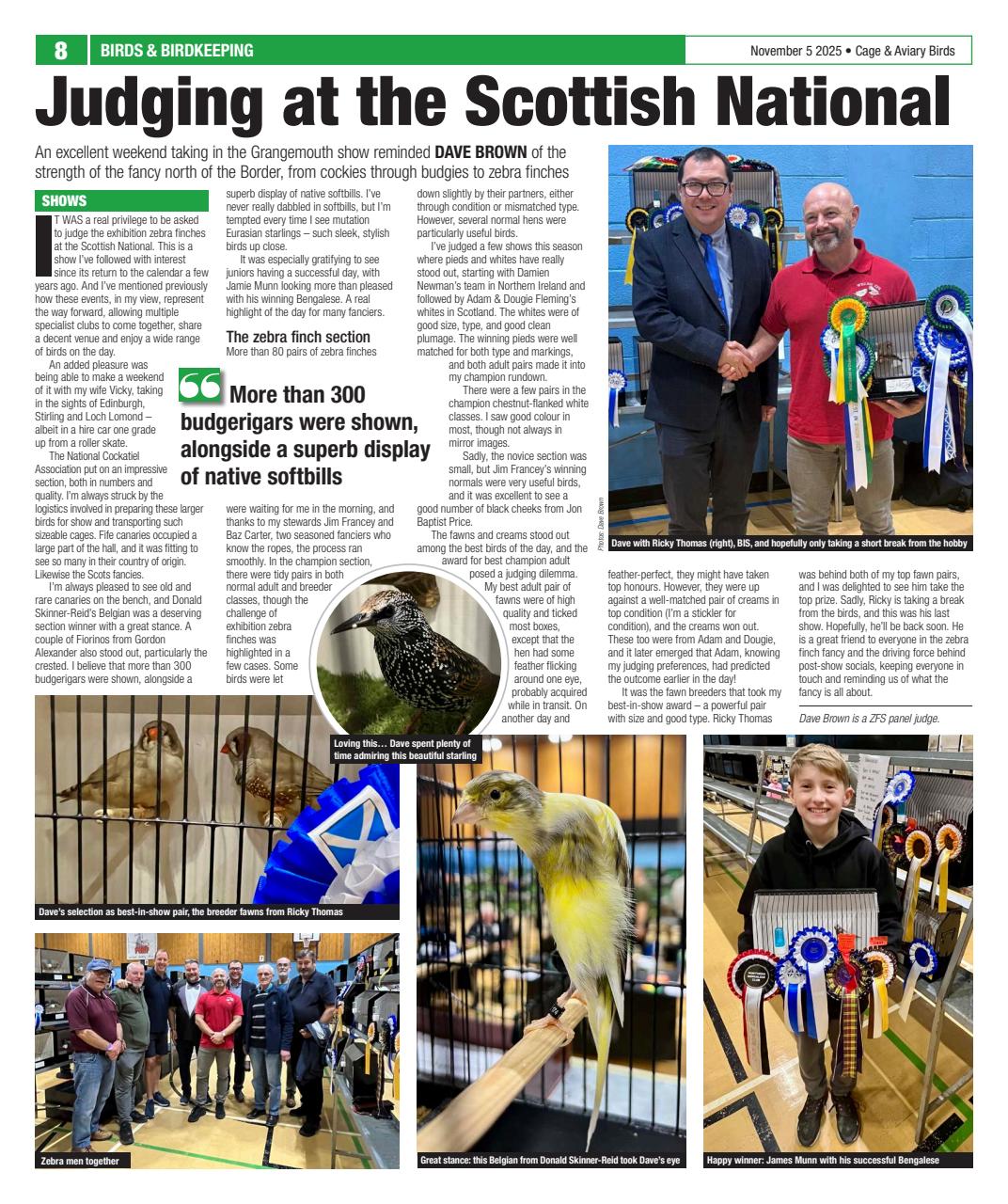 Cage & Aviary Birds Preview Pages