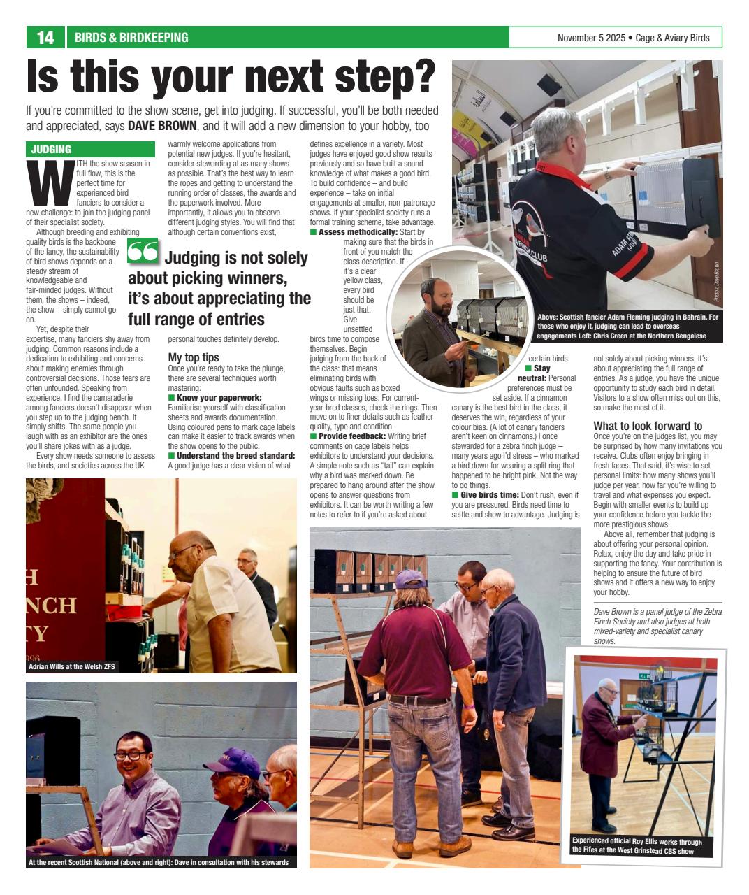 Cage & Aviary Birds Preview Pages