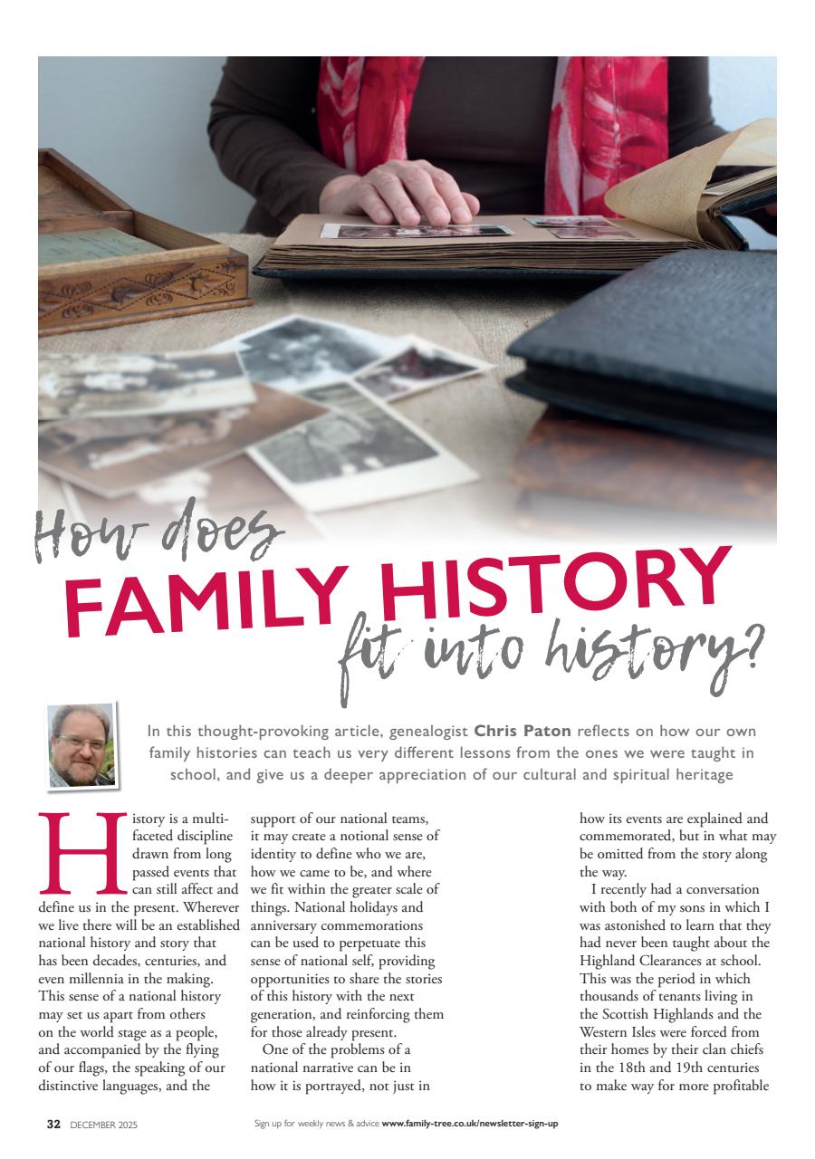 Family Tree Preview Pages