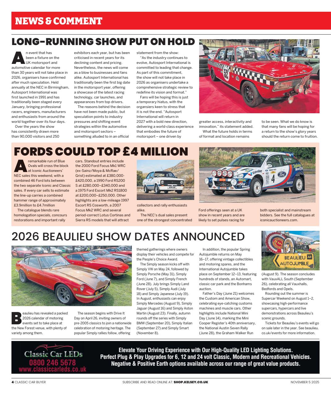 Classic Car Buyer Preview Pages