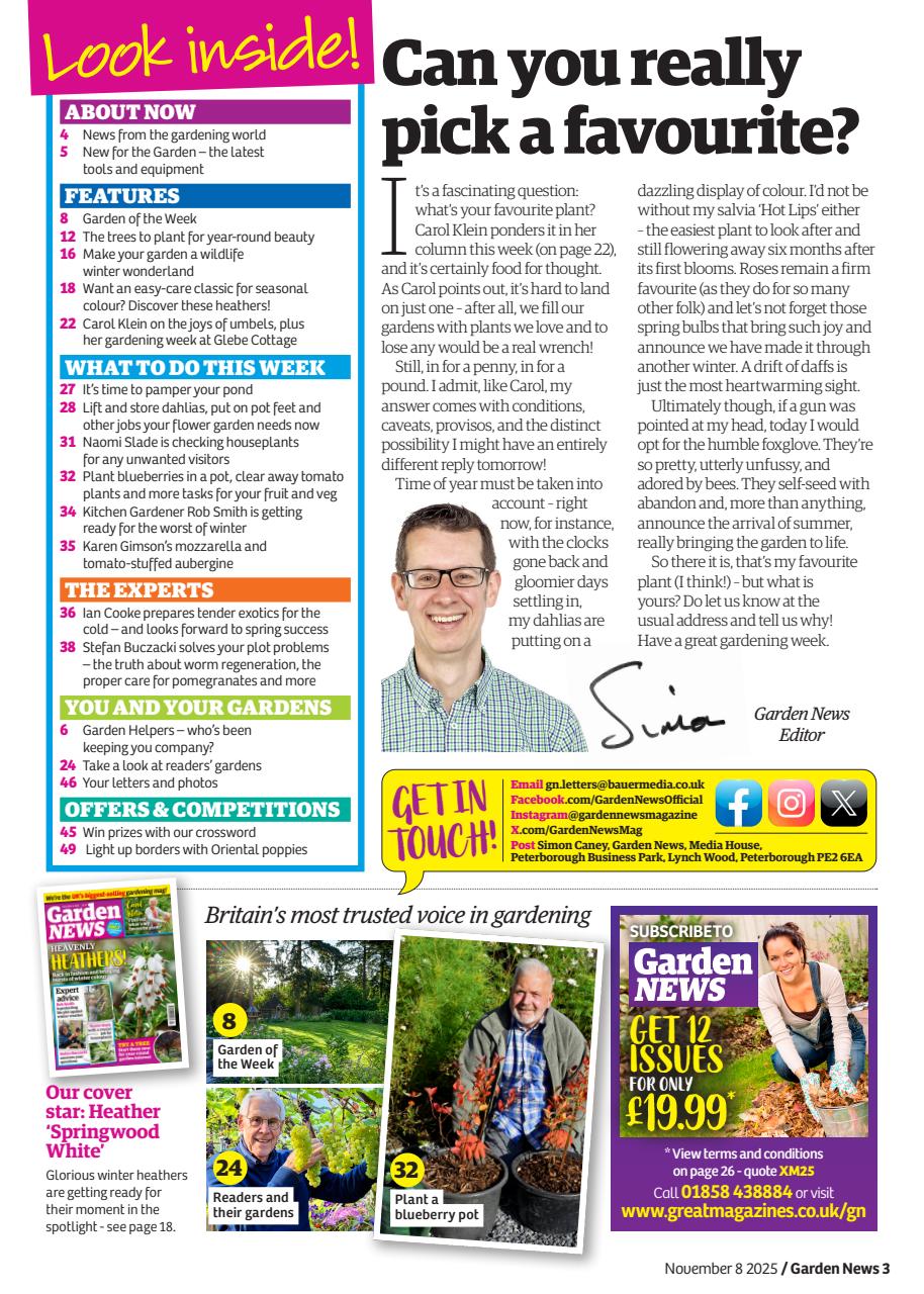 Garden News Preview Pages