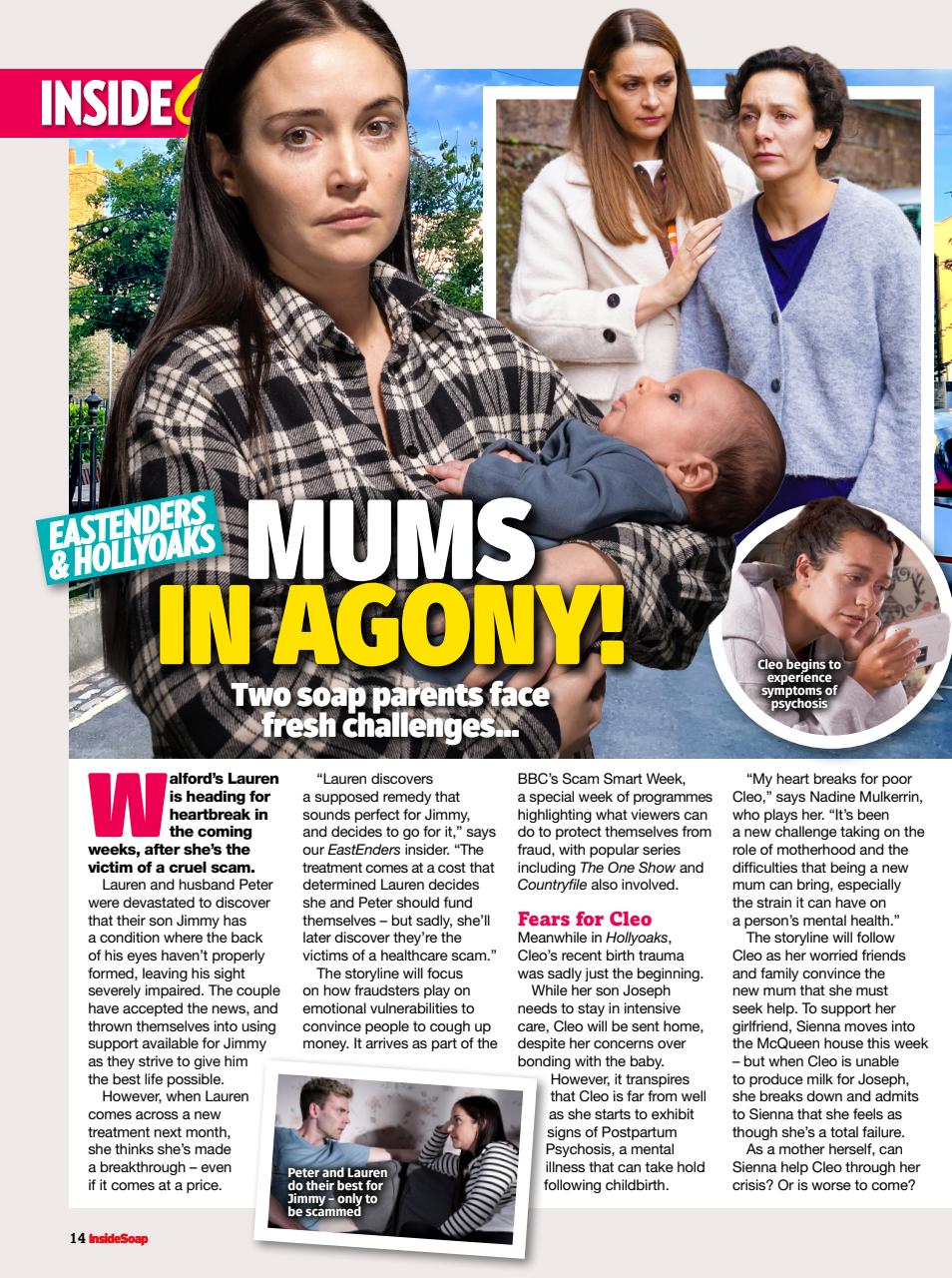 Inside Soap Preview Pages