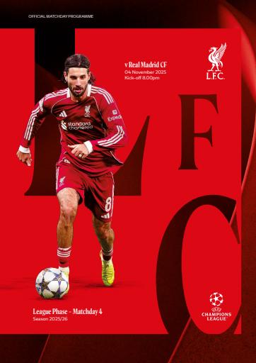 Liverpool FC Programmes issue 
