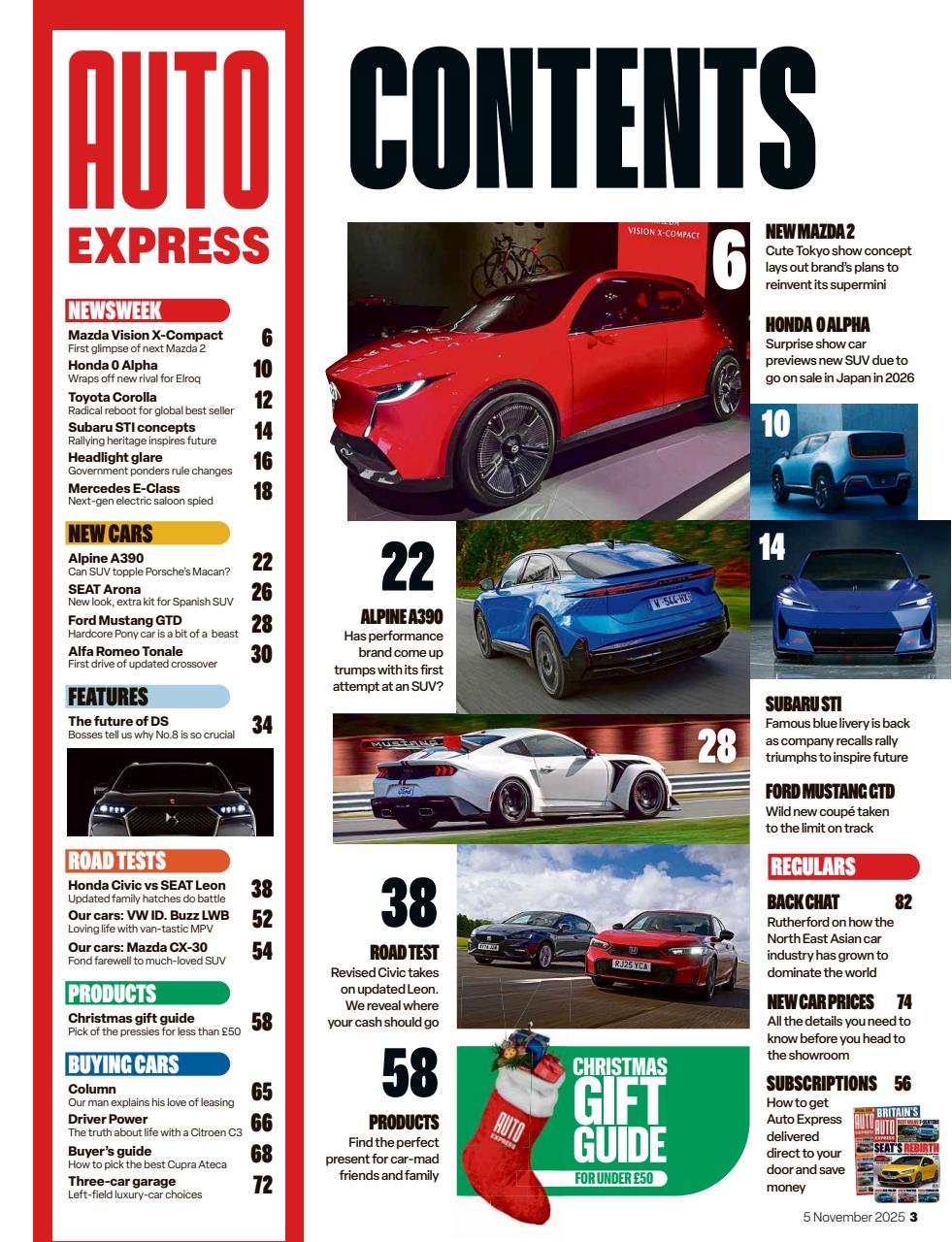 Auto Express Preview Pages