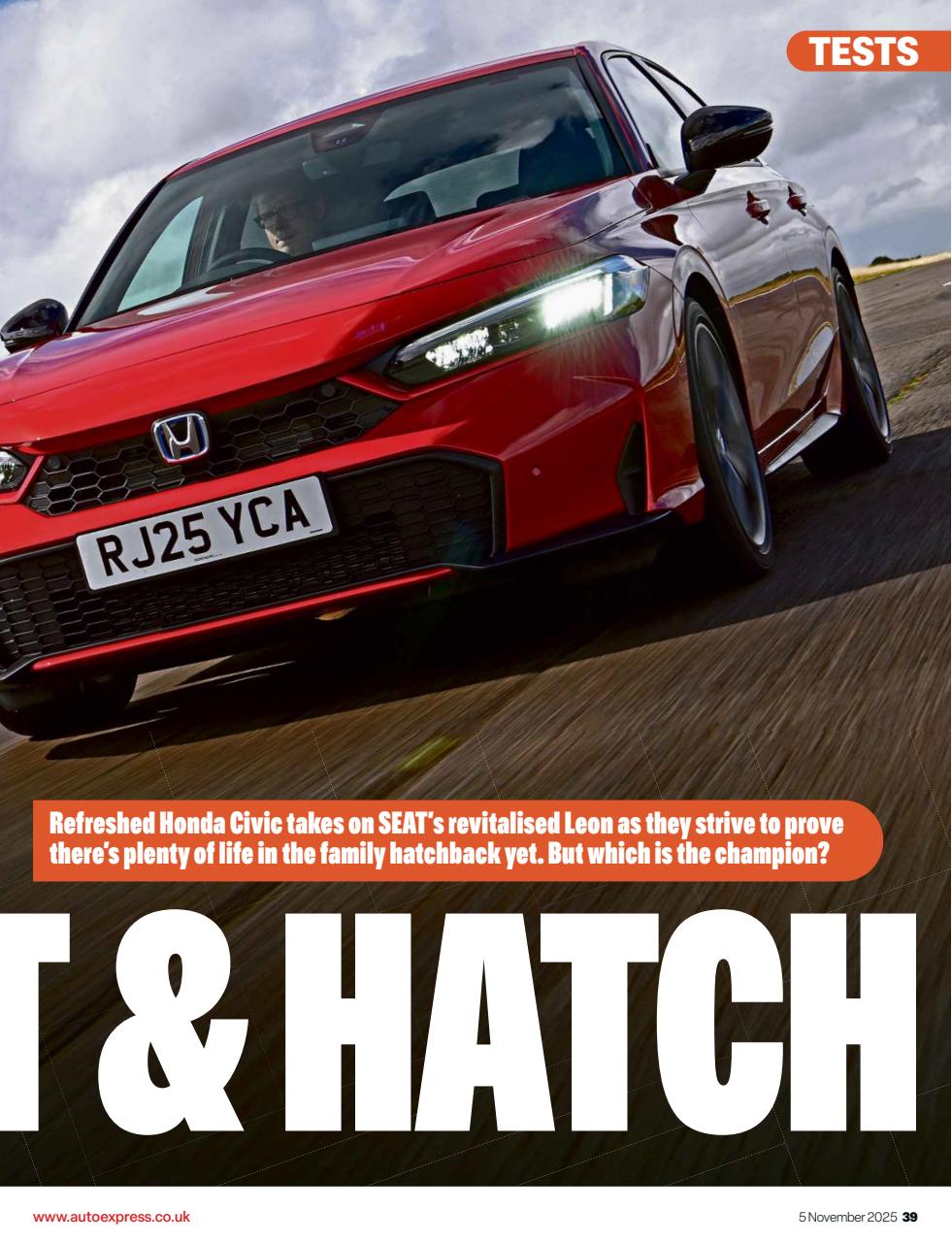 Auto Express Preview Pages