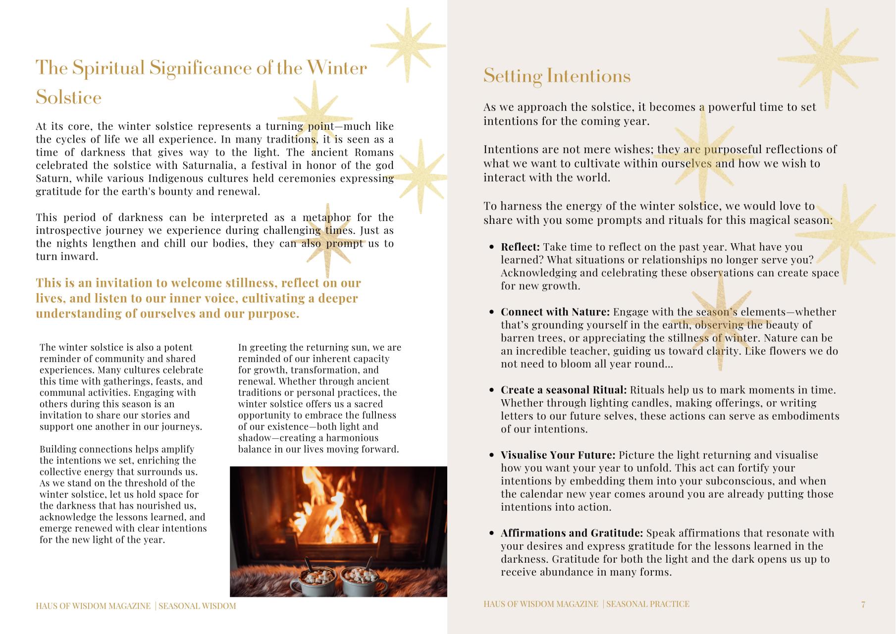 Haus of Wisdom Preview Pages