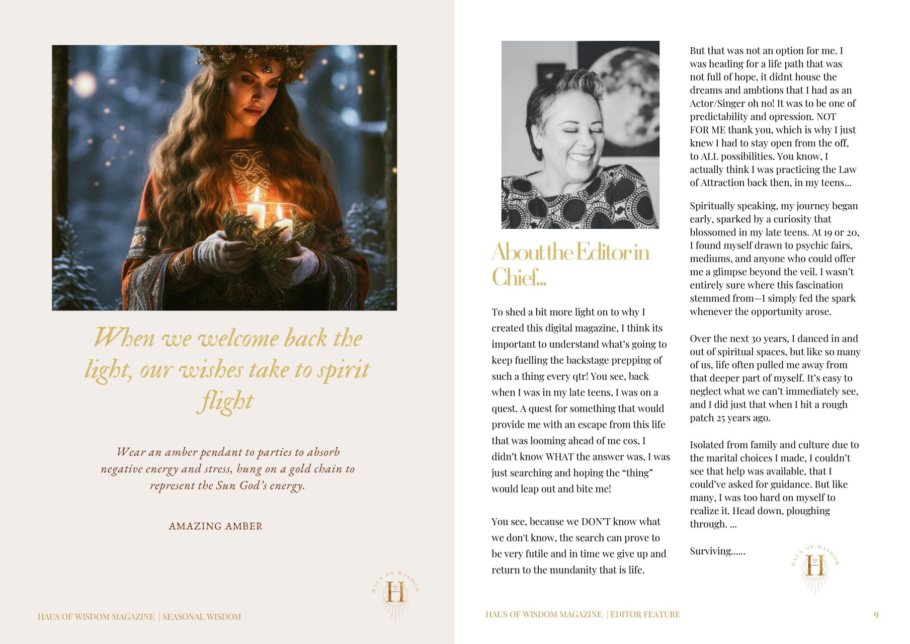 Haus of Wisdom Preview Pages