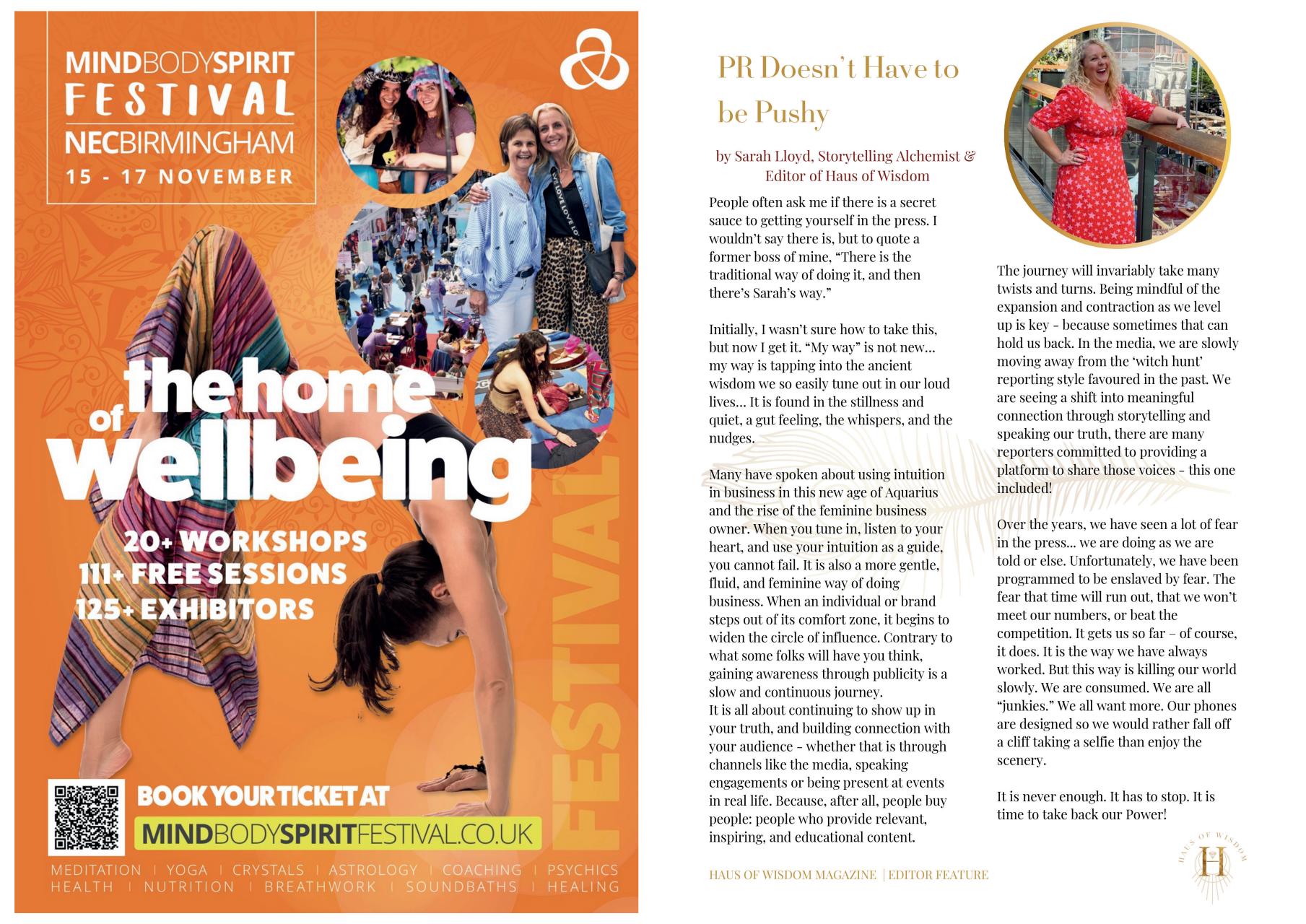 Haus of Wisdom Preview Pages