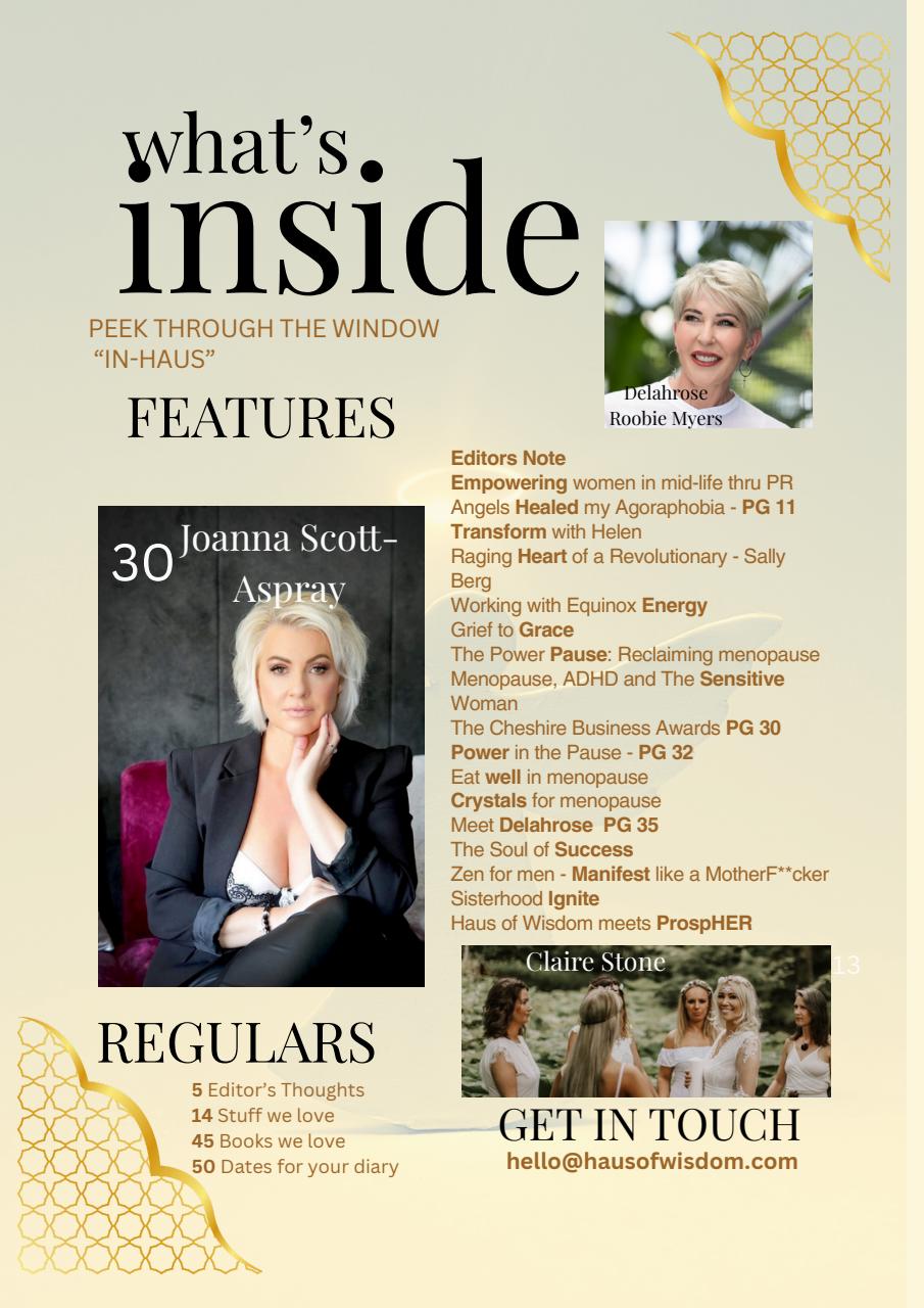 Haus of Wisdom Preview Pages