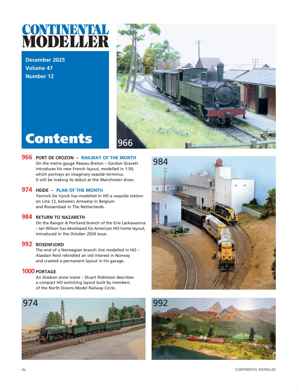 Continental Modeller Preview Pages