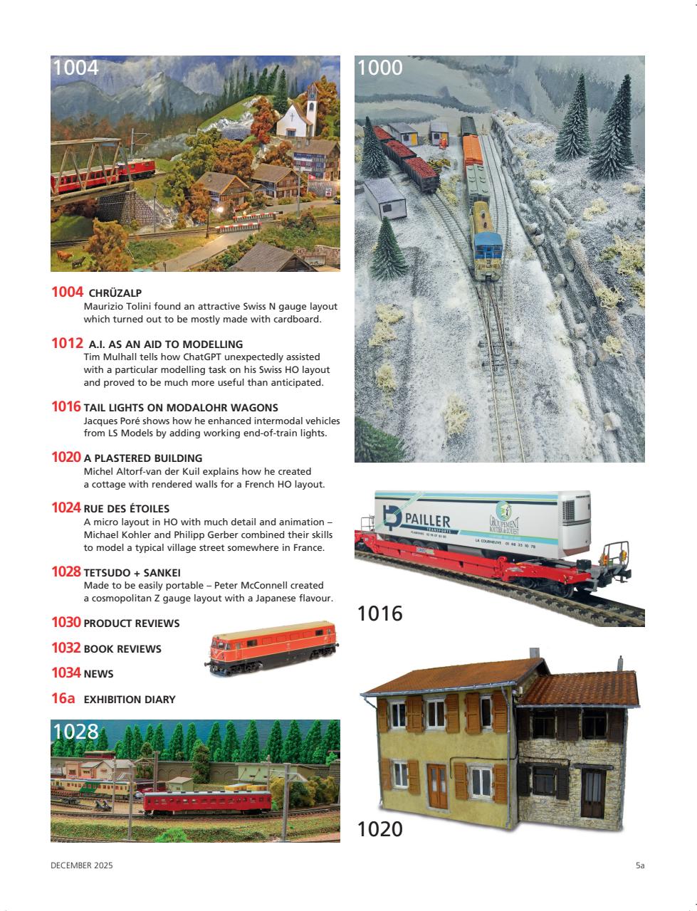 Continental Modeller Preview Pages