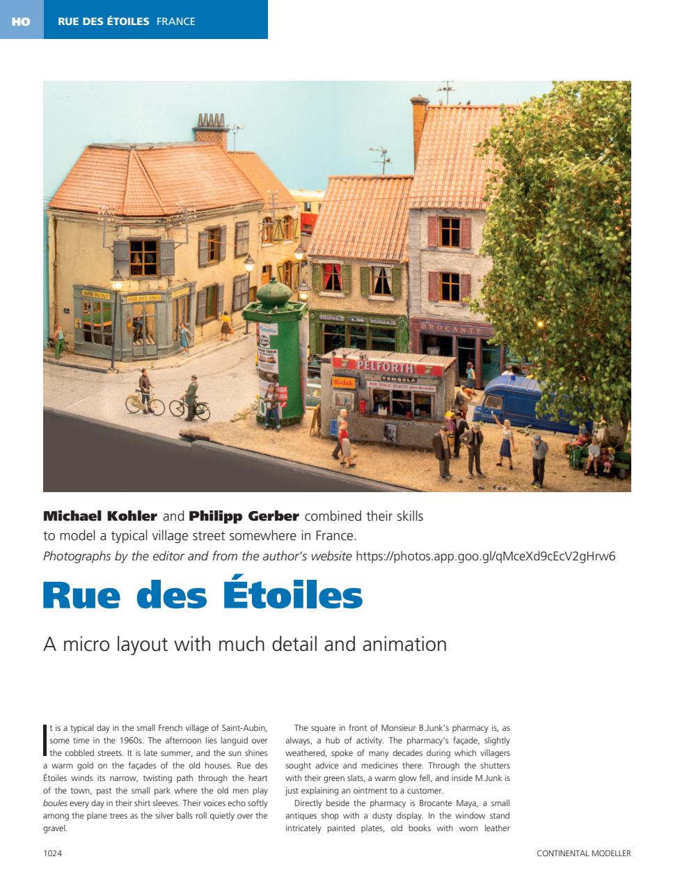 Continental Modeller Preview Pages