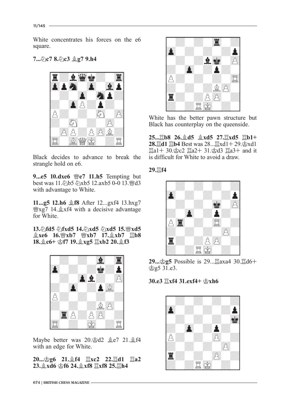 British Chess Magazine Preview Pages