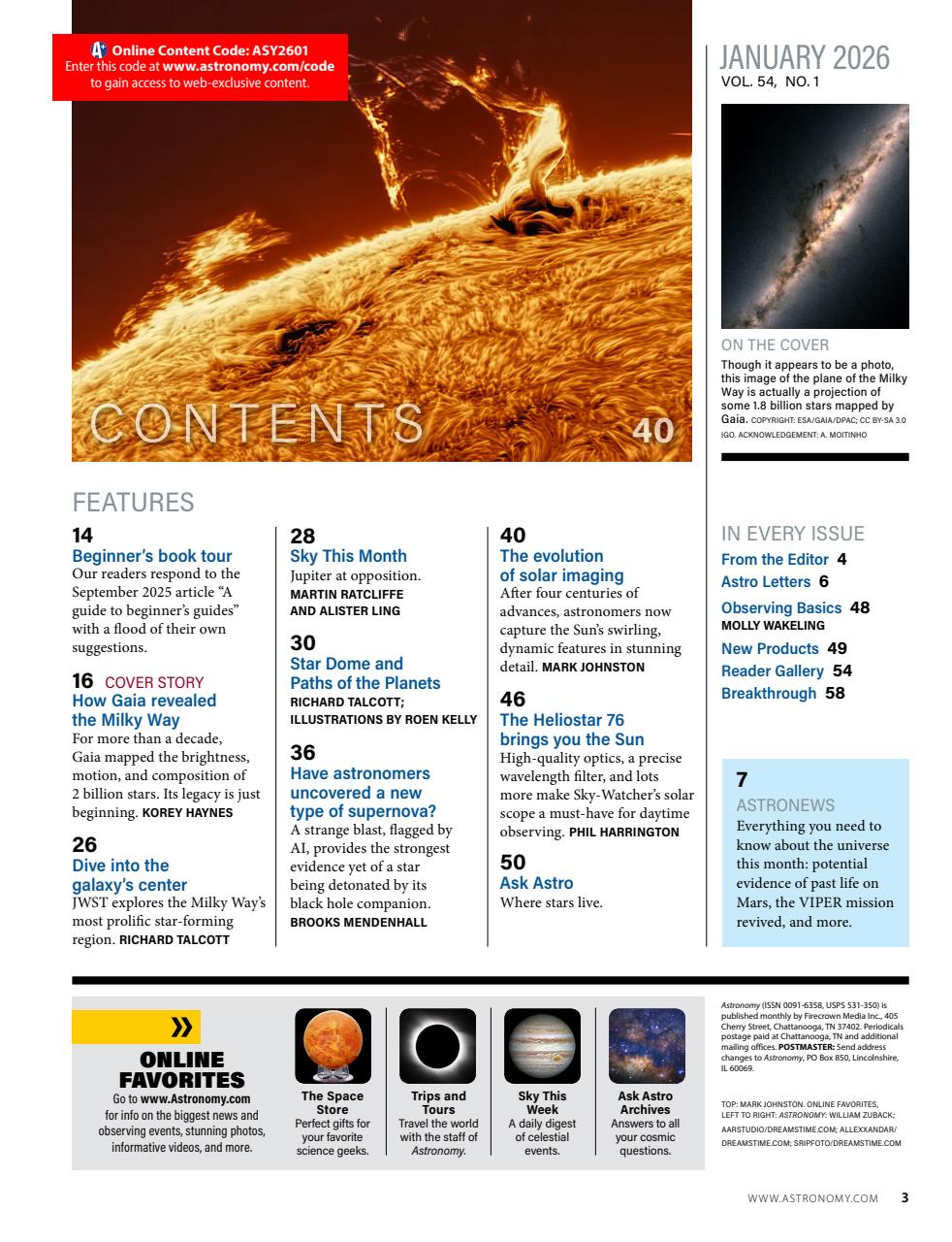 Astronomy Preview Pages