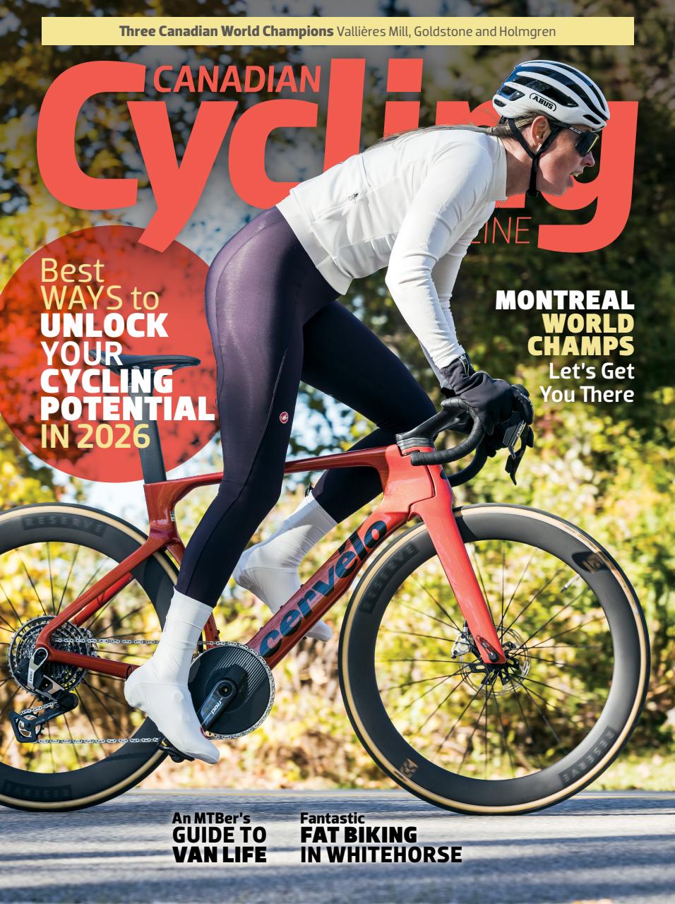 Canadian Cycling Magazine Preview Pages