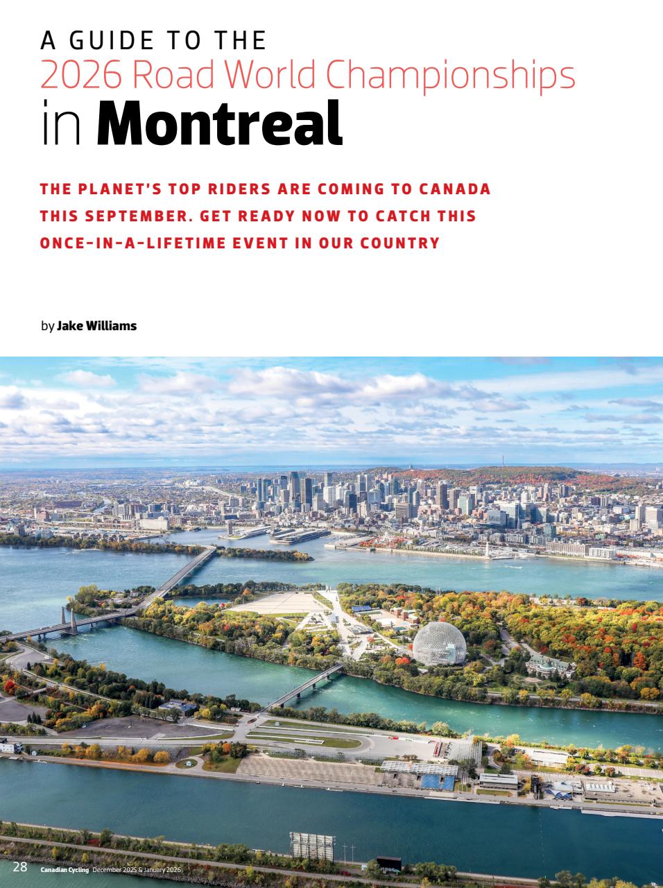 Canadian Cycling Magazine Preview Pages