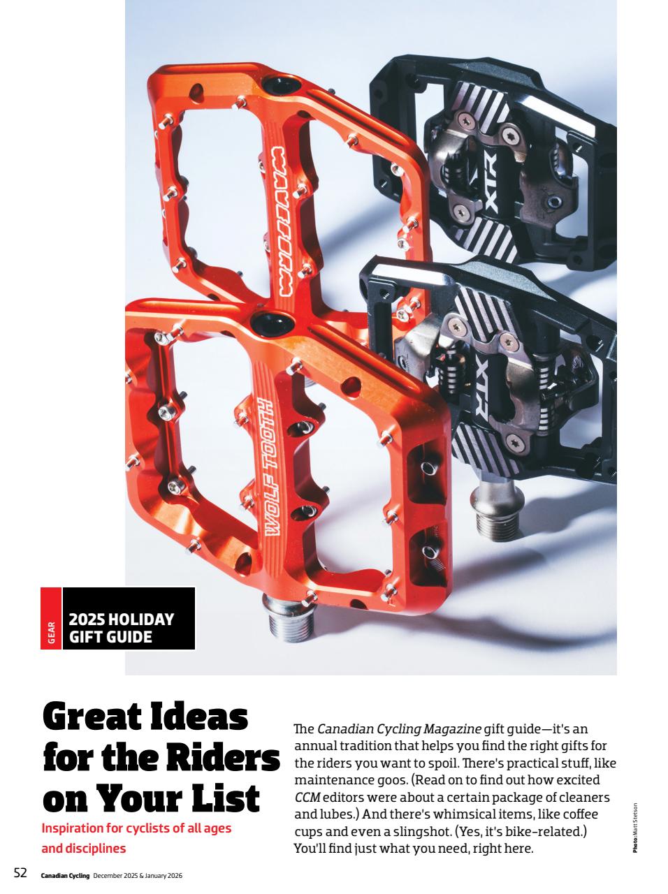 Canadian Cycling Magazine Preview Pages