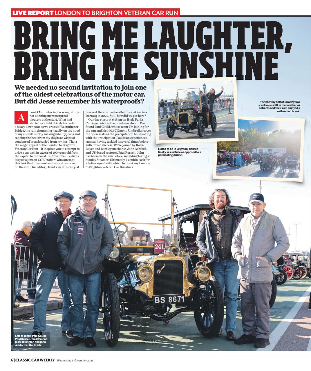 Classic Car Weekly Preview Pages