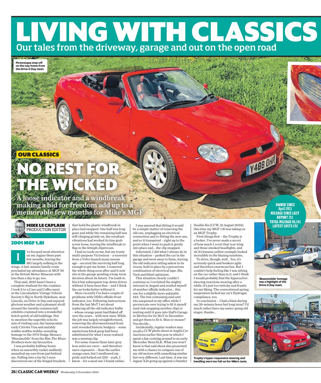Classic Car Weekly Preview Pages