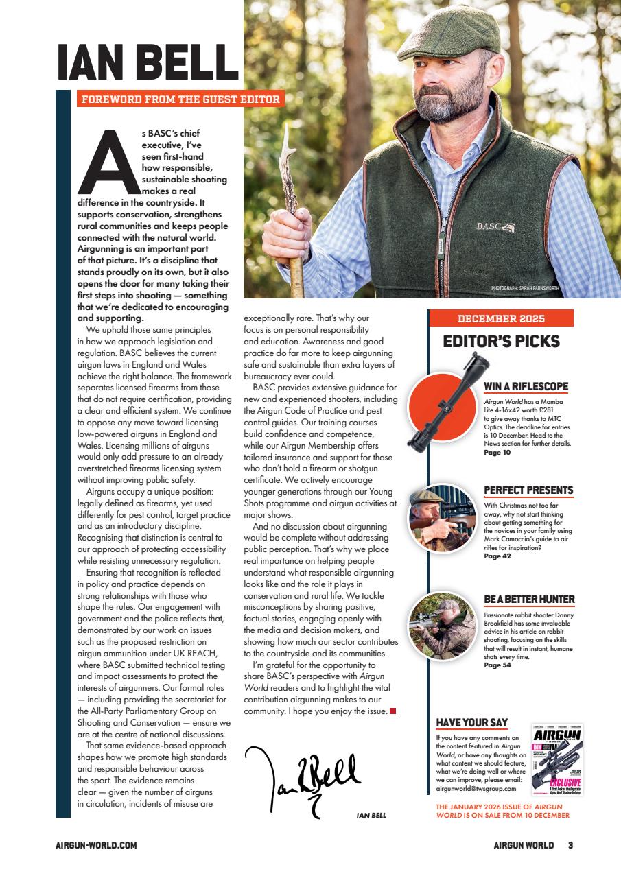 Airgun World Preview Pages