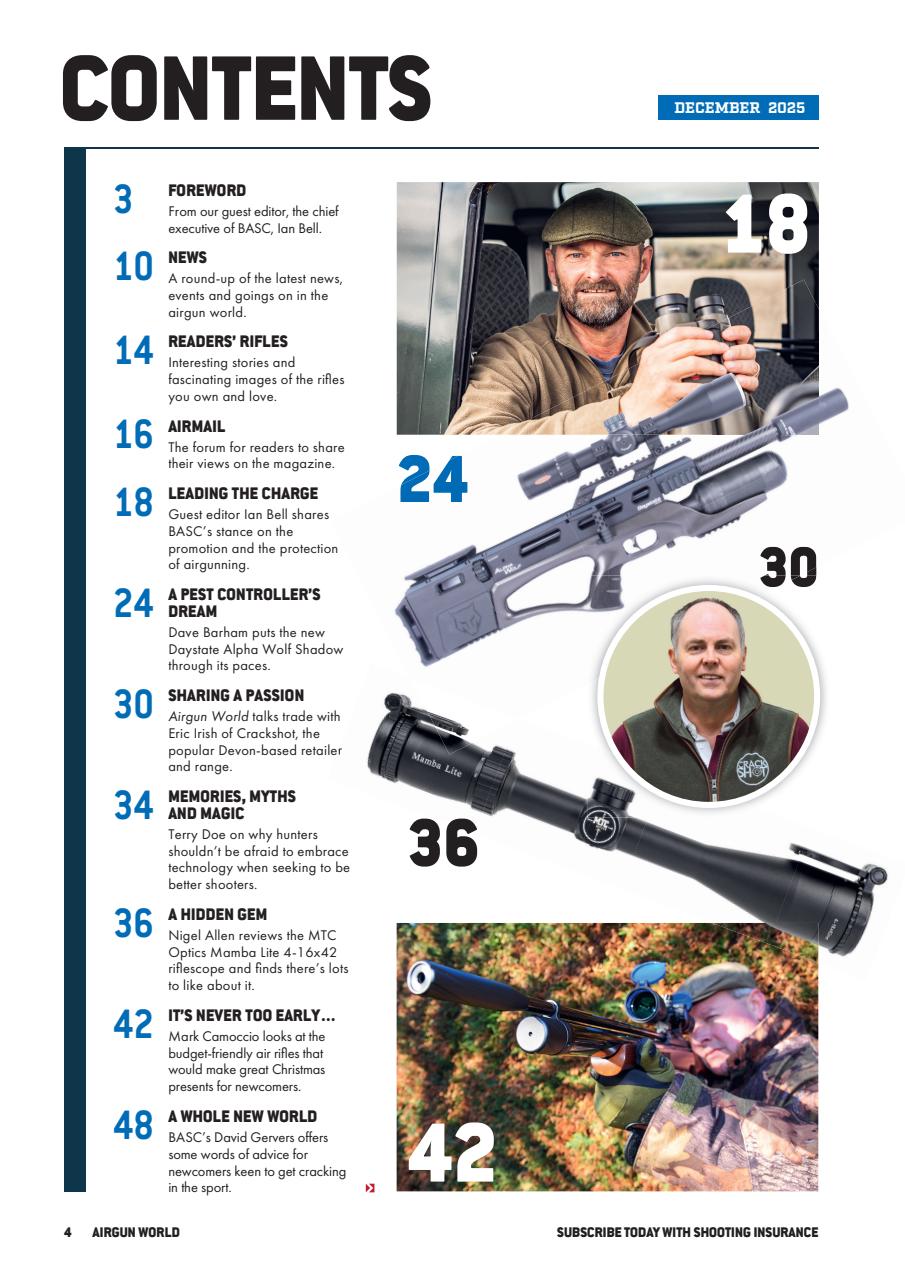 Airgun World Preview Pages