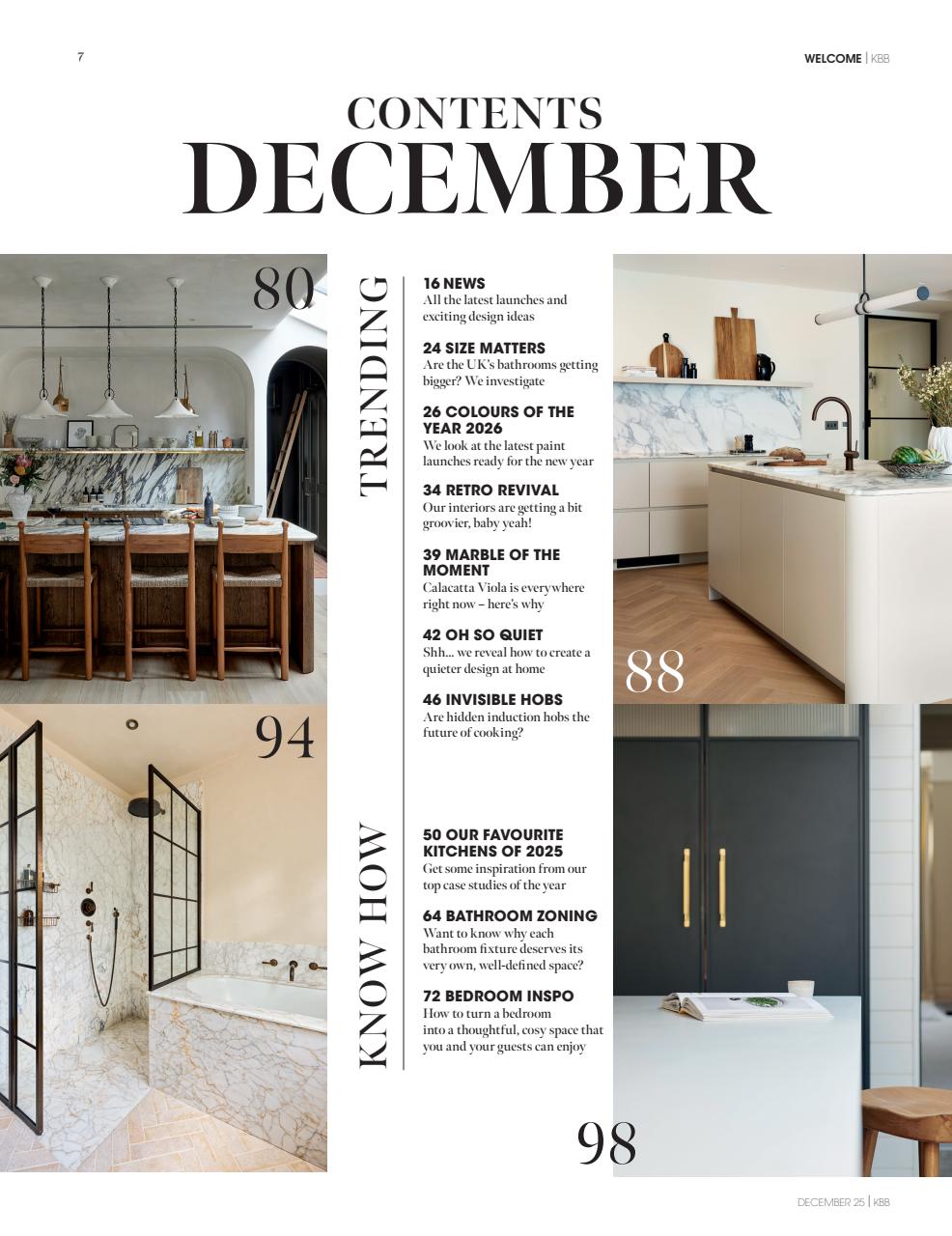 Kitchens Bedrooms & Bathrooms magazine Preview Pages